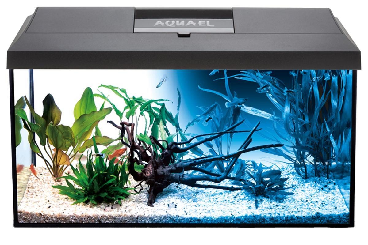 AQUAEL Aquarien-Set Leddy Day & Night 60 2.0, 54 l, ca. B60H30T30 cm