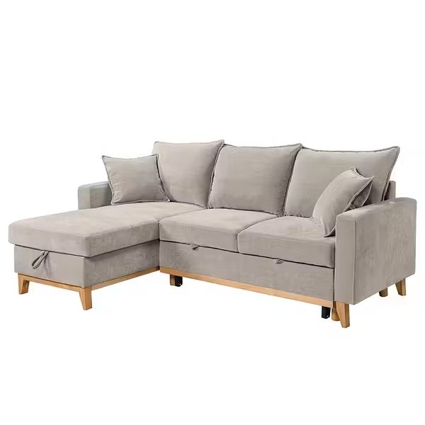 Ecksofa DANEVA mit Schlaffunktion